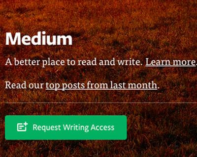 Блоговая площадка Medium открыта для свободной регистрации