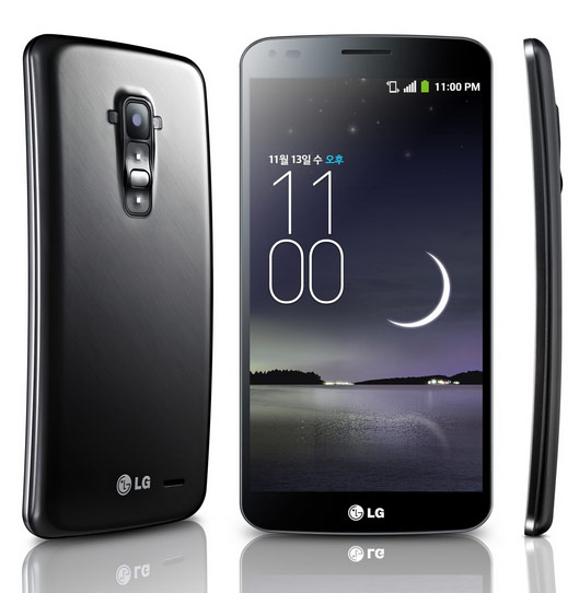 Представлен изогнутый смартфон LG G Flex